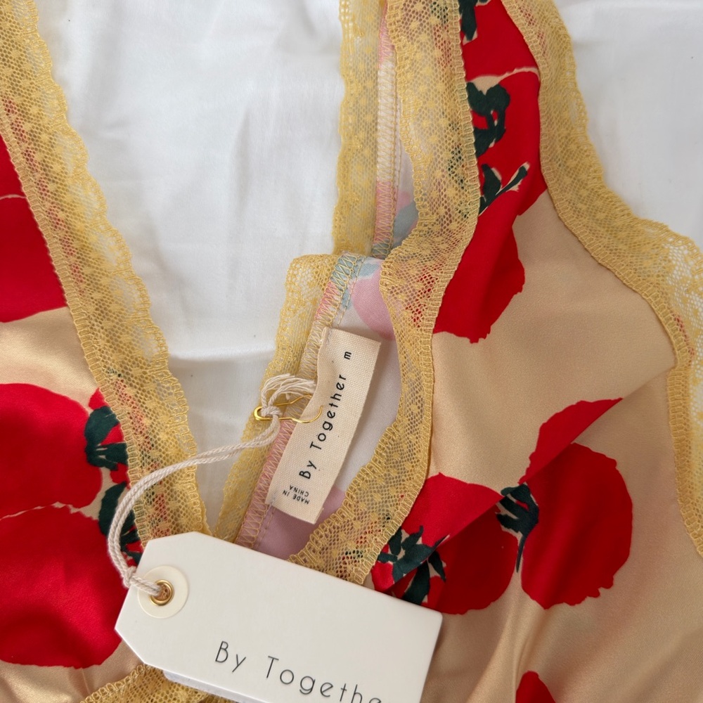 By Together Satin Top - Red Tomatoes - Picture 4 of 5